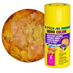 JBL ProNovo Color Flakes M 100/250мл - Основна храна за подсилване на цветовете на люспа
