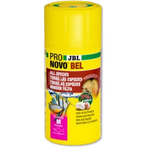 JBL ProNovo Bel Flakes M 100мл - Основна храна за всички видове рибки на люспа