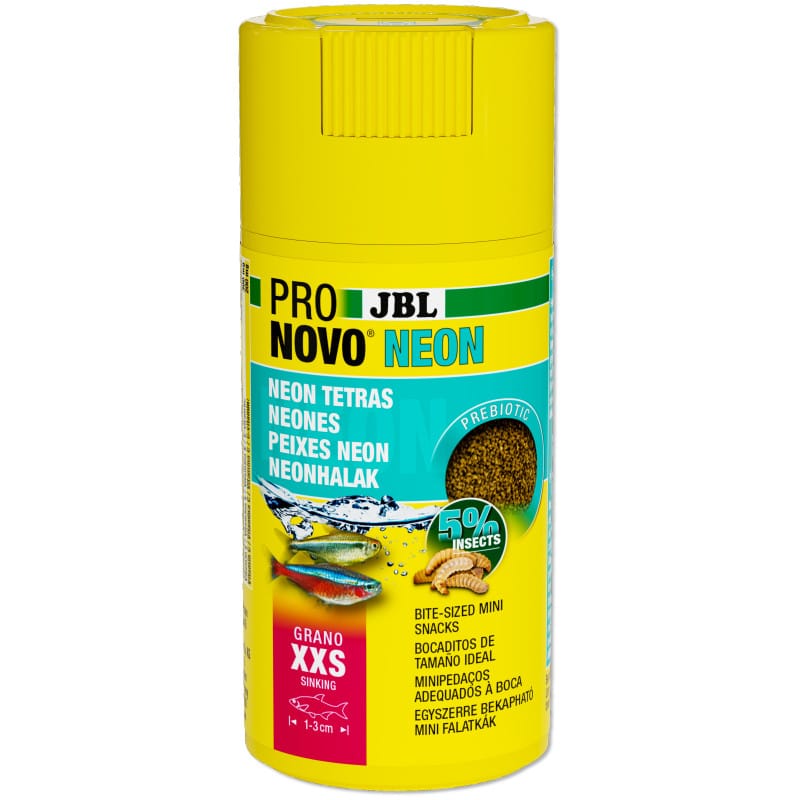 JBL ProNovo Neon Grano XXS 100мл - Храна за дребни тетри на гранула