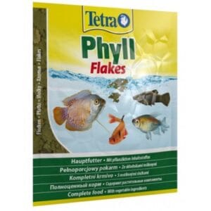 Tetra Phyll 12g - Основна храна за всички видове растителноядни риби на люспа
