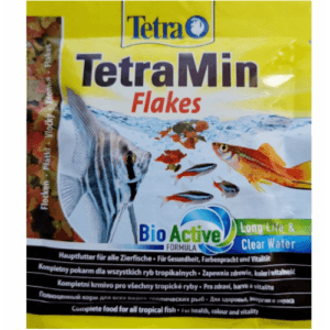 TetraMin Flakes 12g - Основна храна за всички рибки на люспа