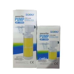 Sobo WP-1500A бял вътрешен филтър за аквариум с механична филтрация