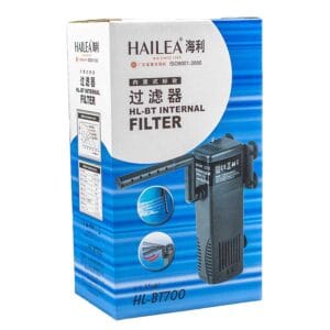 Hailea BT-700 вътрешен филтър с механична и химична филтрация чрез активен въглен за аквариум