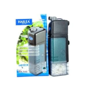 Hailea RP-500 вътрешен филтър с механична химична и биологична филтрация за аквариум
