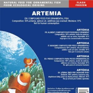 Artemia замразена храна