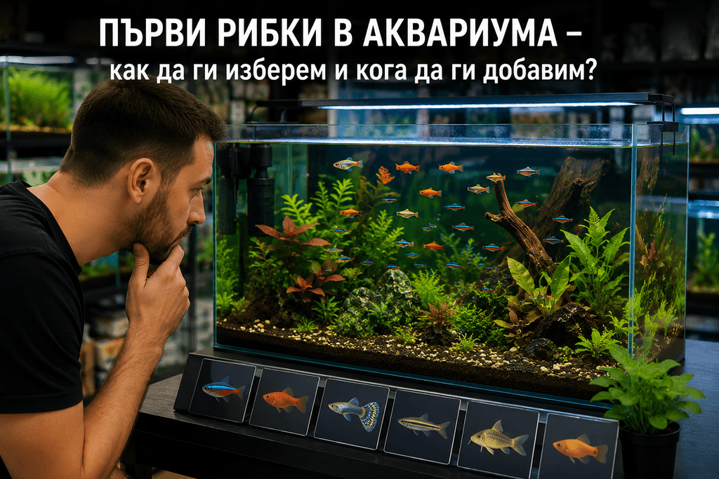 Първи рибки в аквариума – как да ги изберем и кога да ги добавим?
