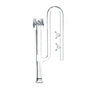 Green Aqua Glass Skimmer - 13mm 12/16mm