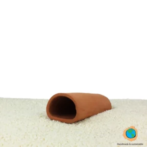 Керамична пещера за анциструс Cave medium D Red