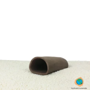 Керамична пещера за анциструс Cave medium D Brown
