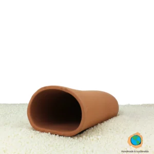 Керамична пещера за анциструс Cave Round Red Large