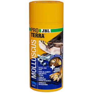 JBL ProTerra Molluscus 250мл - Храна за костенурки с цели охлюви, гамарус и рибни пръчици